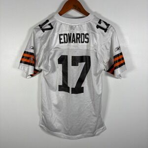 Kids Cleveland Browns Braylon Edwards Football‎ Jersey Sz L 14-16 NFL